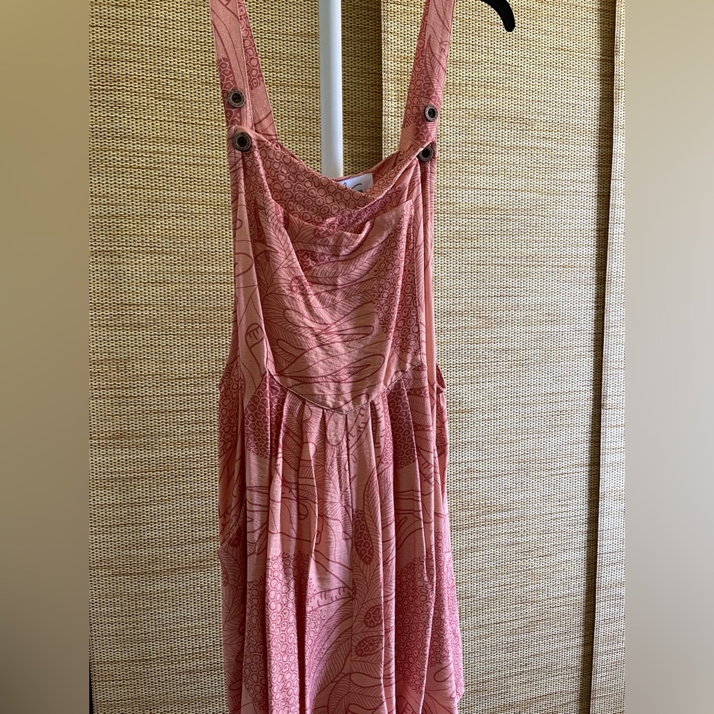 Simply sisters Pink Patterned Sleeveless Jumpsuit Romper